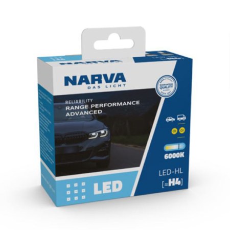Narva H4 Range Power Led 12/24V 2ΤΜΧ