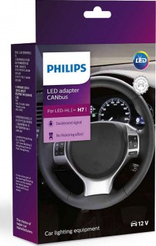 Philips LED Adapter CANbus Set 12V για Η7